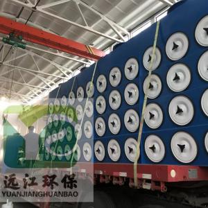 江蘇鹽城衝砂房旋風+濾筒（tǒng）除塵